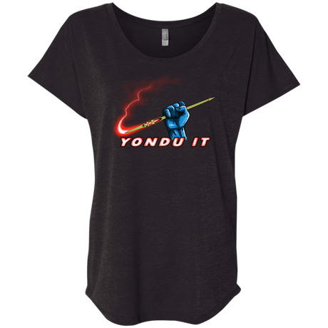 T-Shirts Vintage Black / X-Small Yondu It Triblend Dolman Sleeve