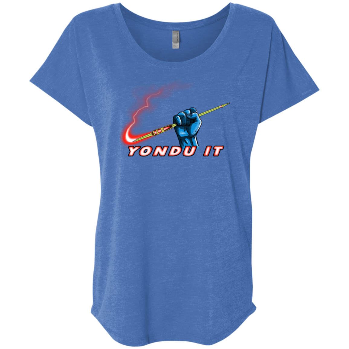 T-Shirts Vintage Royal / X-Small Yondu It Triblend Dolman Sleeve