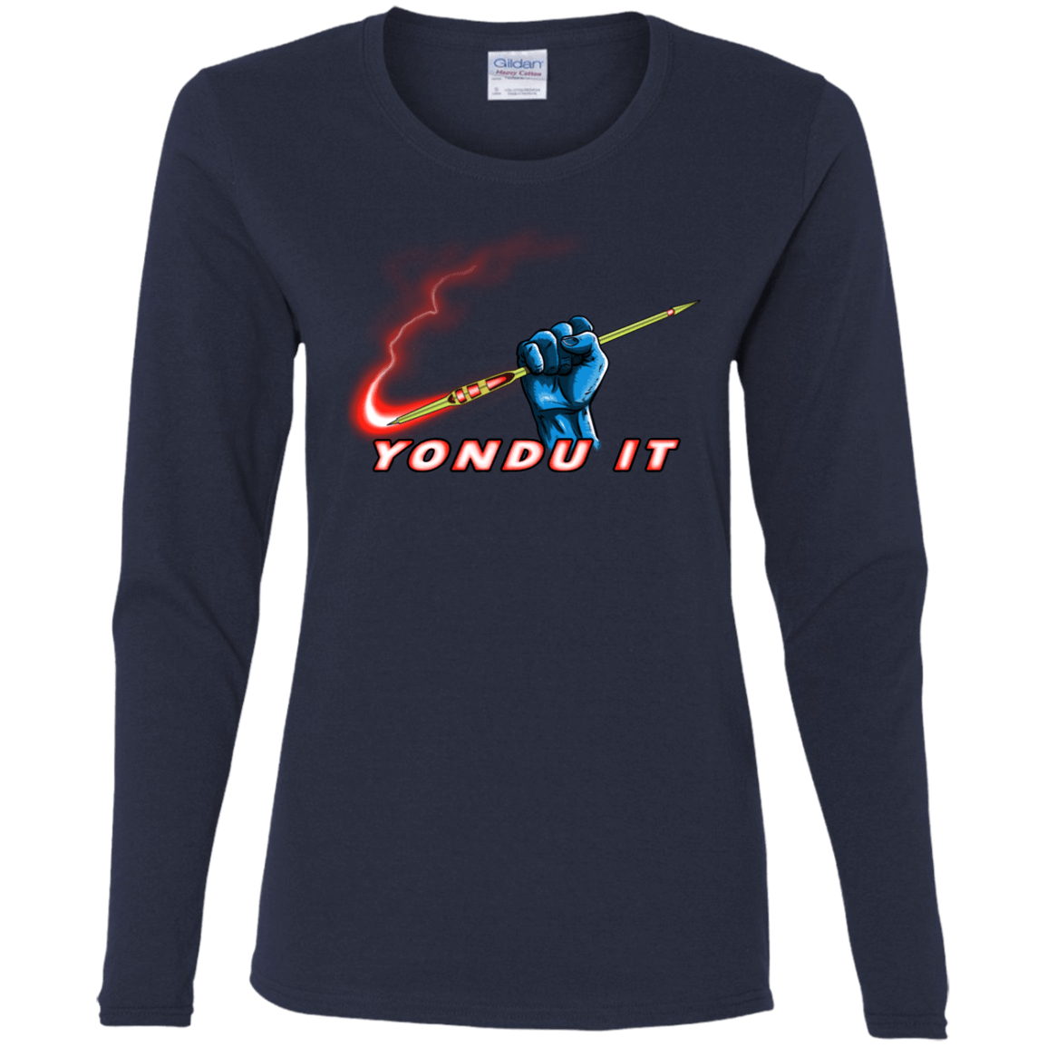 T-Shirts Navy / S Yondu It Women's Long Sleeve T-Shirt