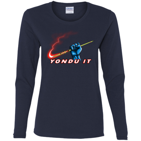 T-Shirts Navy / S Yondu It Women's Long Sleeve T-Shirt