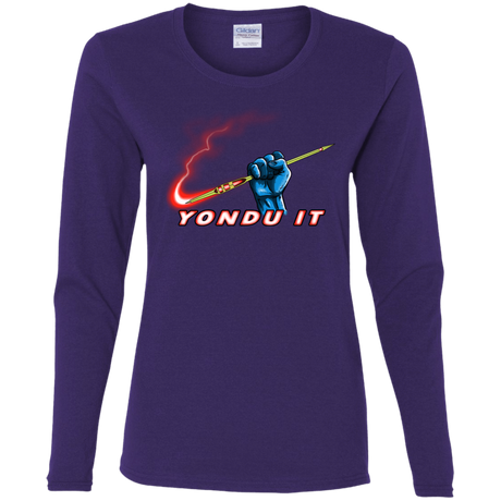 T-Shirts Purple / S Yondu It Women's Long Sleeve T-Shirt