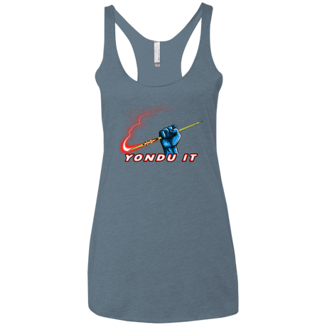 T-Shirts Indigo / X-Small Yondu It Women's Triblend Racerback Tank