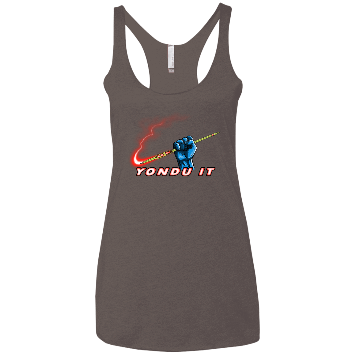 T-Shirts Macchiato / X-Small Yondu It Women's Triblend Racerback Tank