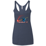 T-Shirts Vintage Navy / X-Small Yondu It Women's Triblend Racerback Tank