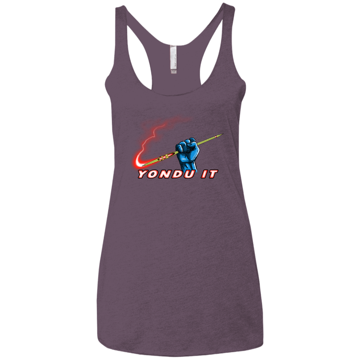 T-Shirts Vintage Purple / X-Small Yondu It Women's Triblend Racerback Tank