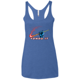 T-Shirts Vintage Royal / X-Small Yondu It Women's Triblend Racerback Tank