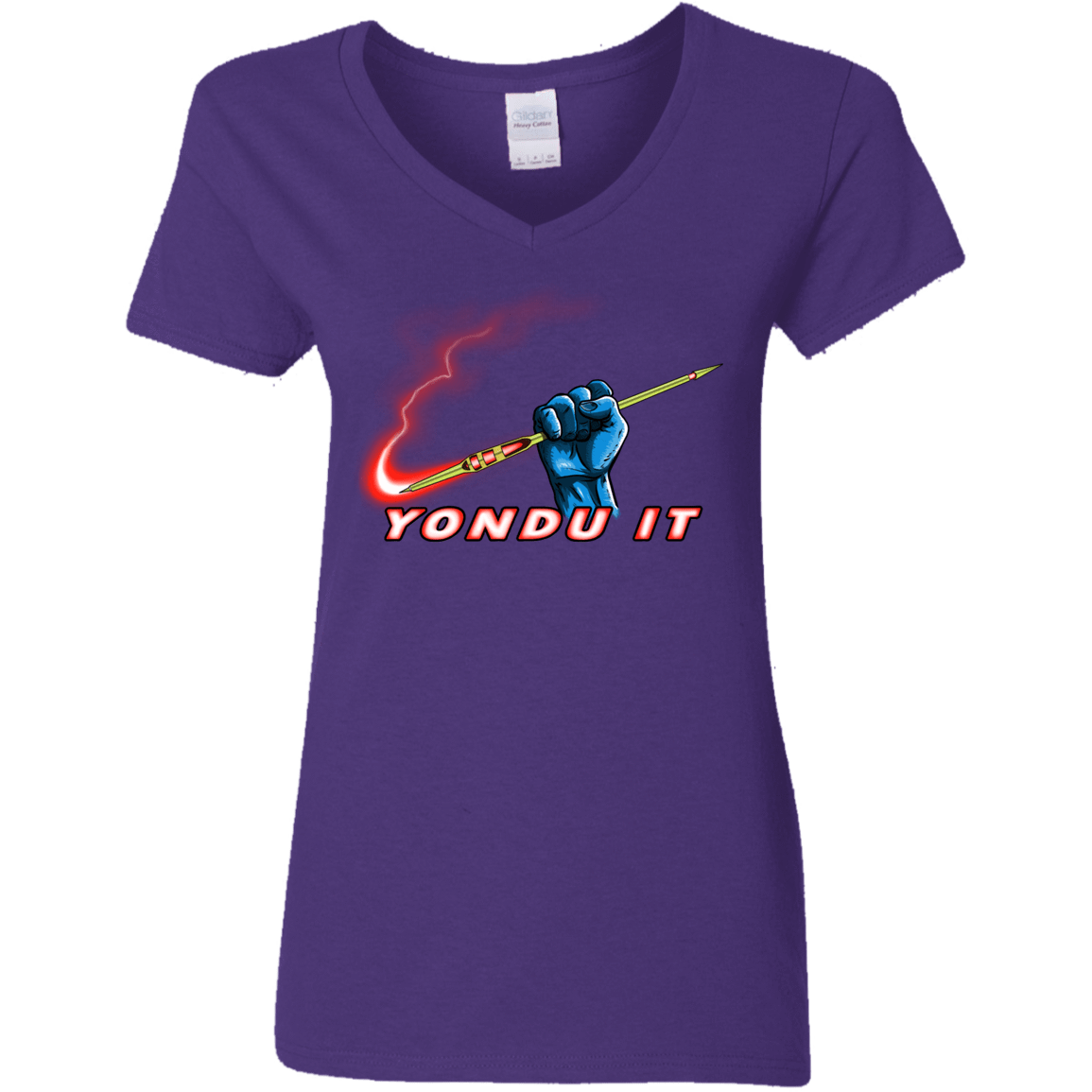 T-Shirts Purple / S Yondu It Women's V-Neck T-Shirt