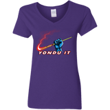 T-Shirts Purple / S Yondu It Women's V-Neck T-Shirt