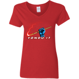 T-Shirts Red / S Yondu It Women's V-Neck T-Shirt