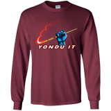 T-Shirts Maroon / YS Yondu It Youth Long Sleeve T-Shirt