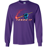 T-Shirts Purple / YS Yondu It Youth Long Sleeve T-Shirt