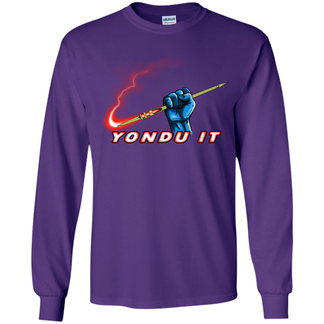 T-Shirts Purple / YS Yondu It Youth Long Sleeve T-Shirt