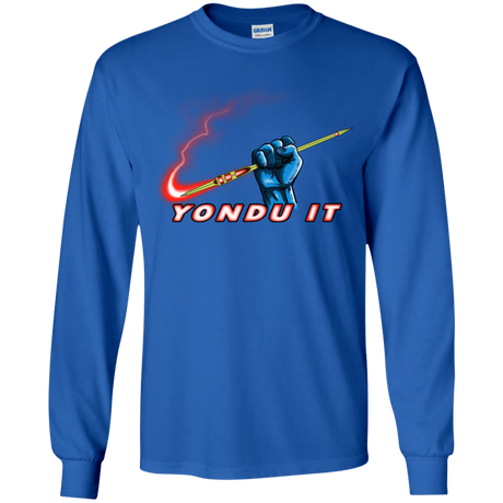 T-Shirts Royal / YS Yondu It Youth Long Sleeve T-Shirt