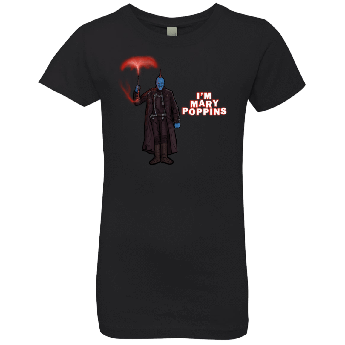 T-Shirts Black / YXS Yondu Poppins Girls Premium T-Shirt