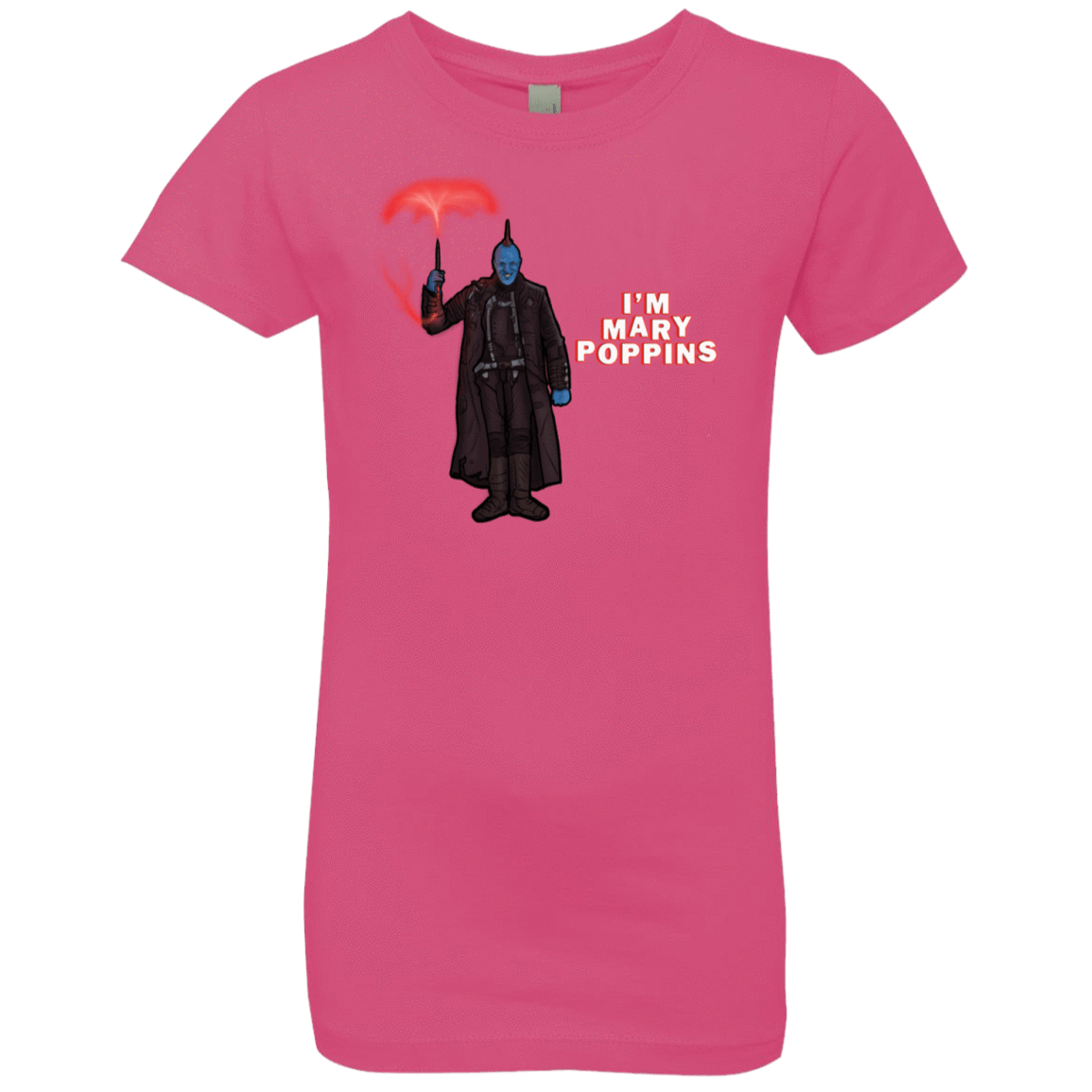 T-Shirts Hot Pink / YXS Yondu Poppins Girls Premium T-Shirt