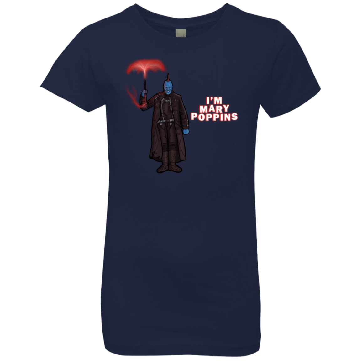 T-Shirts Midnight Navy / YXS Yondu Poppins Girls Premium T-Shirt