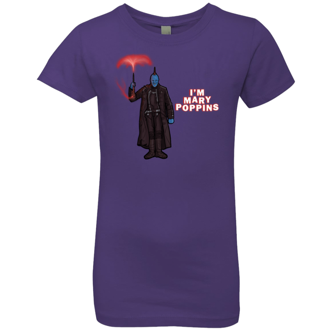 T-Shirts Purple Rush / YXS Yondu Poppins Girls Premium T-Shirt