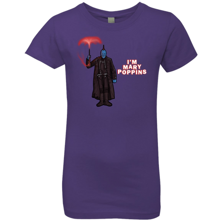 T-Shirts Purple Rush / YXS Yondu Poppins Girls Premium T-Shirt