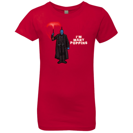 T-Shirts Red / YXS Yondu Poppins Girls Premium T-Shirt