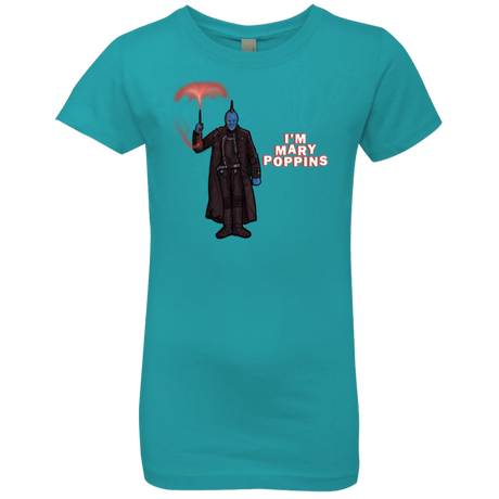 T-Shirts Tahiti Blue / YXS Yondu Poppins Girls Premium T-Shirt