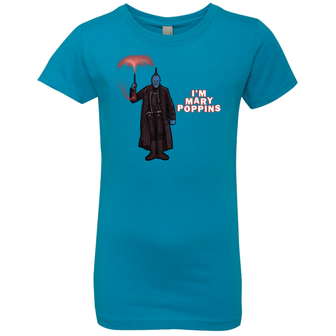 T-Shirts Turquoise / YXS Yondu Poppins Girls Premium T-Shirt