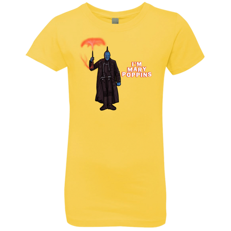 T-Shirts Vibrant Yellow / YXS Yondu Poppins Girls Premium T-Shirt