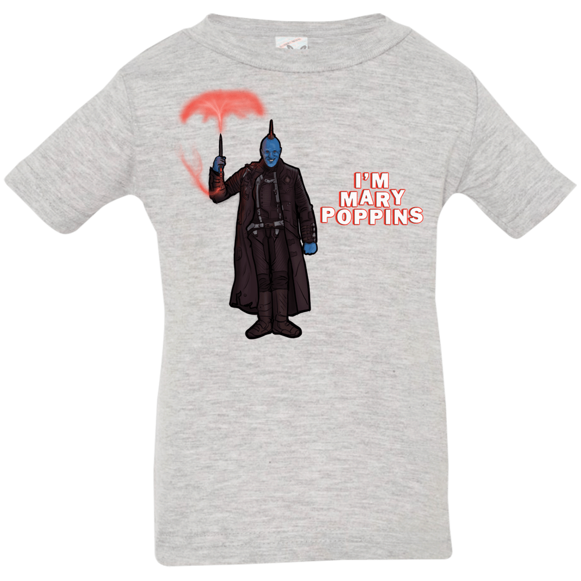 T-Shirts Heather Grey / 6 Months Yondu Poppins Infant Premium T-Shirt