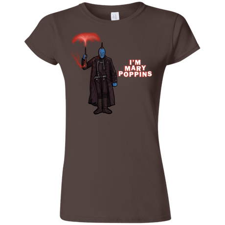 T-Shirts Dark Chocolate / S Yondu Poppins Junior Slimmer-Fit T-Shirt