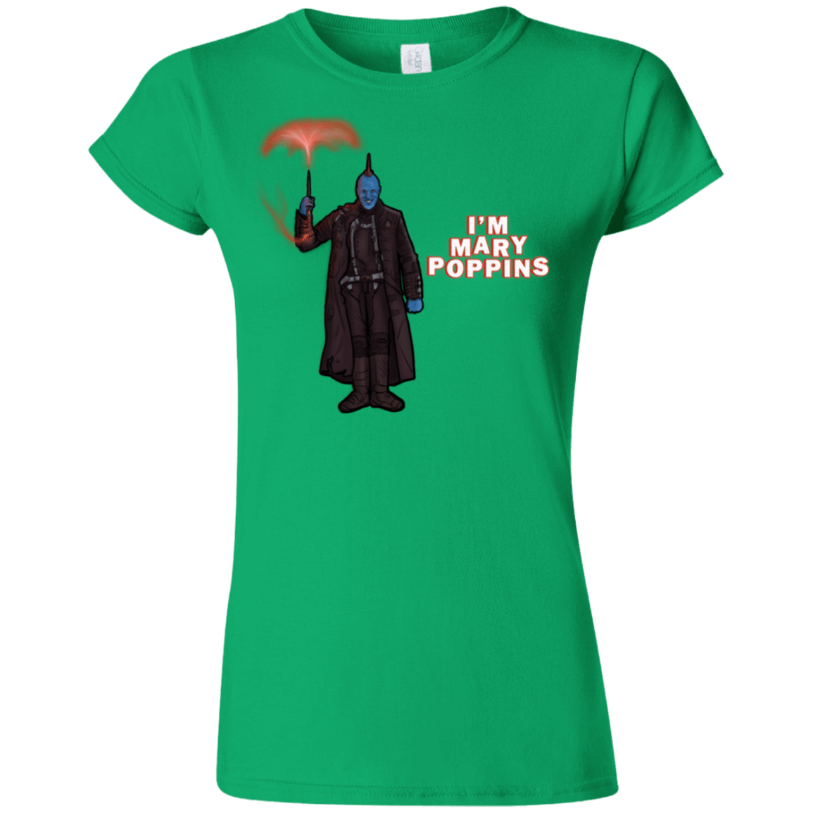 T-Shirts Irish Green / S Yondu Poppins Junior Slimmer-Fit T-Shirt