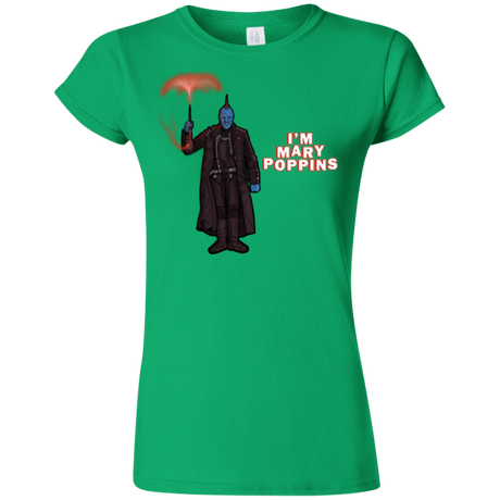 T-Shirts Irish Green / S Yondu Poppins Junior Slimmer-Fit T-Shirt