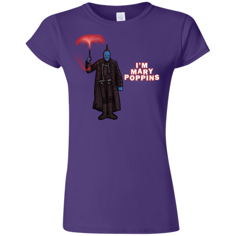 T-Shirts Purple / S Yondu Poppins Junior Slimmer-Fit T-Shirt