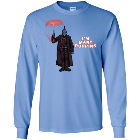 T-Shirts Carolina Blue / S Yondu Poppins Men's Long Sleeve T-Shirt