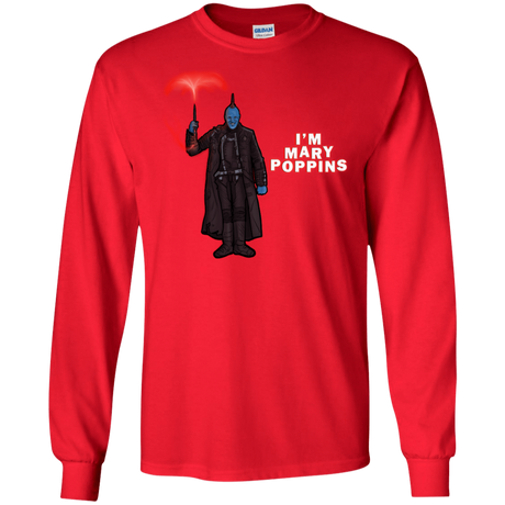 T-Shirts Red / S Yondu Poppins Men's Long Sleeve T-Shirt