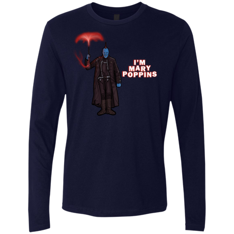 T-Shirts Midnight Navy / S Yondu Poppins Men's Premium Long Sleeve