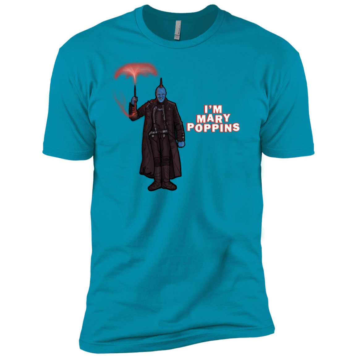 T-Shirts Turquoise / X-Small Yondu Poppins Men's Premium T-Shirt