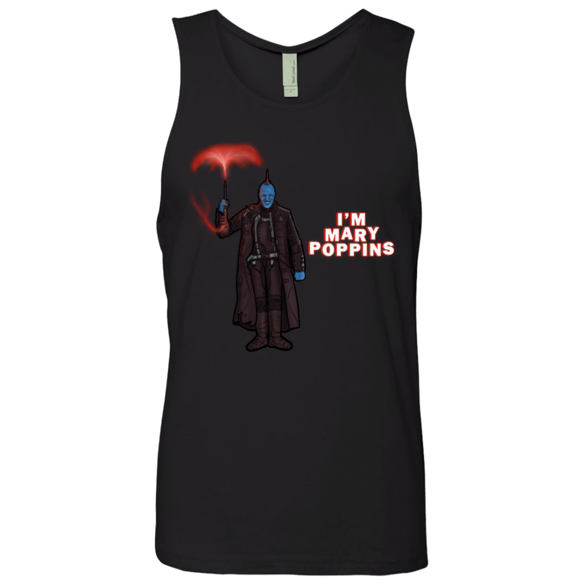 T-Shirts Black / S Yondu Poppins Men's Premium Tank Top