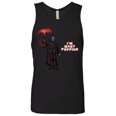 T-Shirts Black / S Yondu Poppins Men's Premium Tank Top