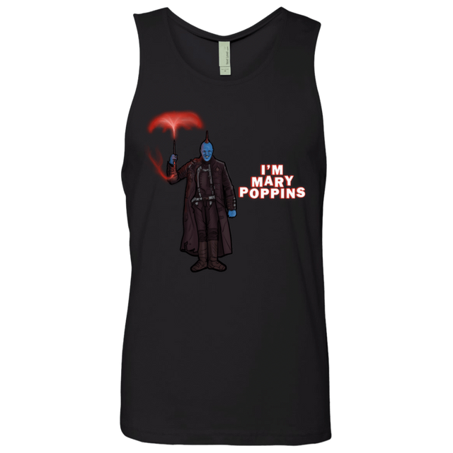 T-Shirts Black / S Yondu Poppins Men's Premium Tank Top