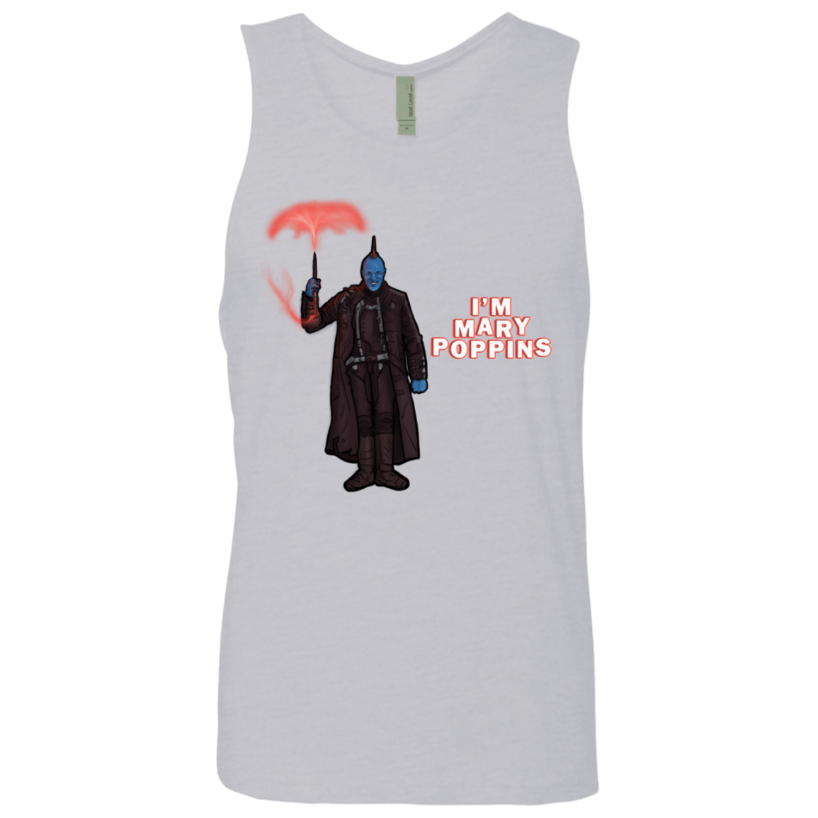 T-Shirts Heather Grey / S Yondu Poppins Men's Premium Tank Top