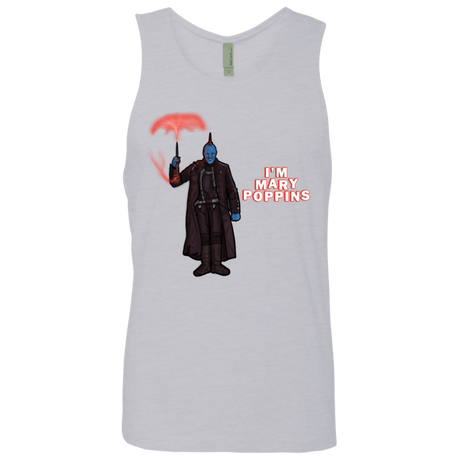 T-Shirts Heather Grey / S Yondu Poppins Men's Premium Tank Top