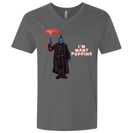 T-Shirts Heavy Metal / X-Small Yondu Poppins Men's Premium V-Neck