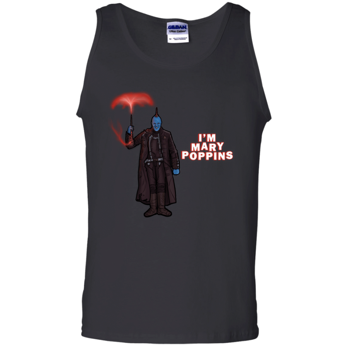 T-Shirts Black / S Yondu Poppins Men's Tank Top