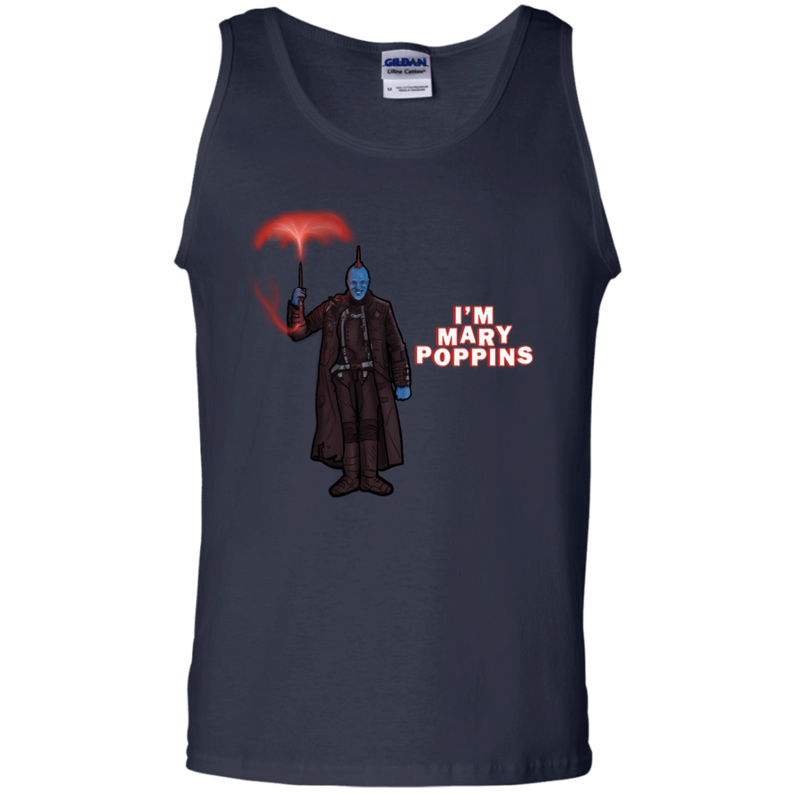 T-Shirts Navy / S Yondu Poppins Men's Tank Top