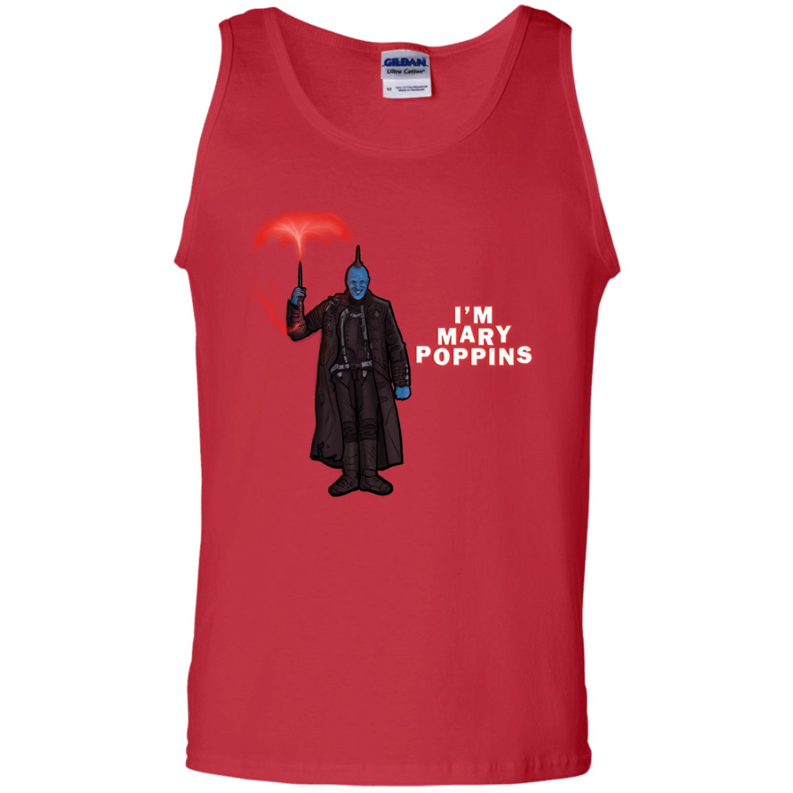 T-Shirts Red / S Yondu Poppins Men's Tank Top