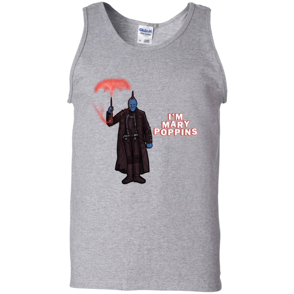 T-Shirts Sport Grey / S Yondu Poppins Men's Tank Top