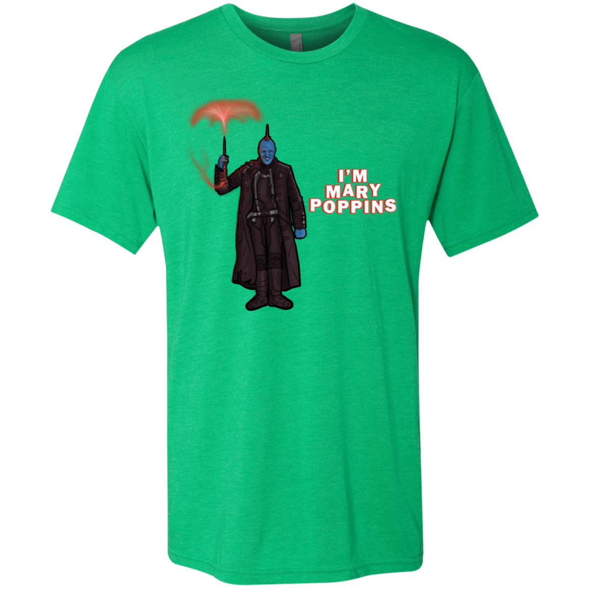 T-Shirts Envy / S Yondu Poppins Men's Triblend T-Shirt