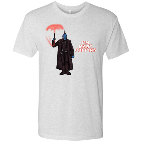 T-Shirts Heather White / S Yondu Poppins Men's Triblend T-Shirt