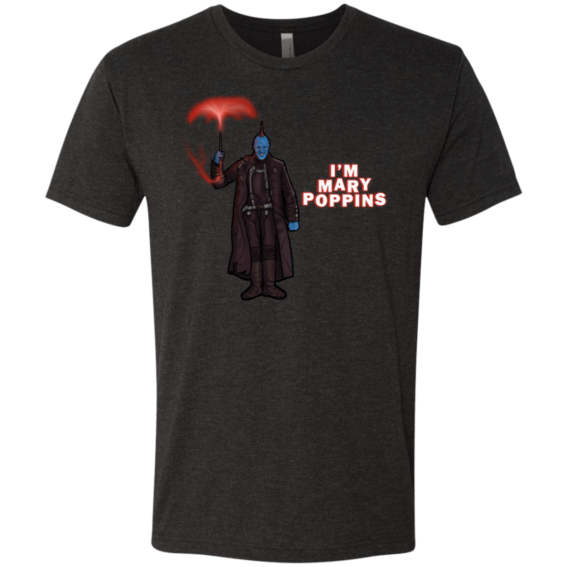 T-Shirts Vintage Black / S Yondu Poppins Men's Triblend T-Shirt