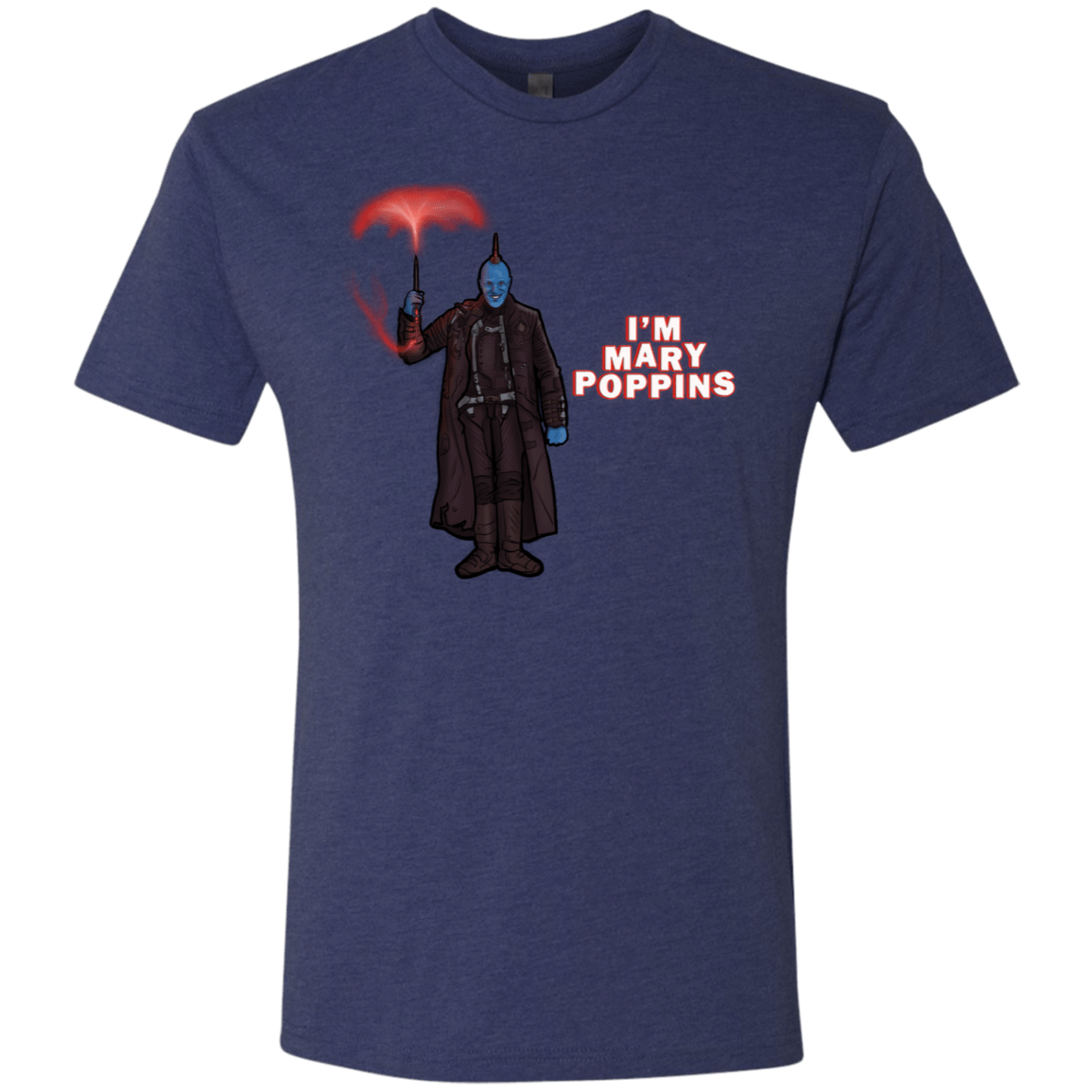 T-Shirts Vintage Navy / S Yondu Poppins Men's Triblend T-Shirt