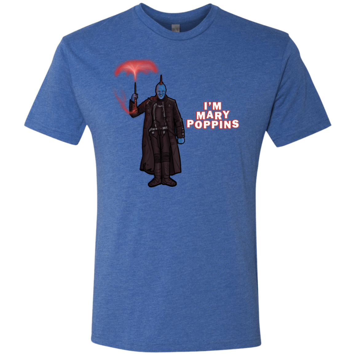 T-Shirts Vintage Royal / S Yondu Poppins Men's Triblend T-Shirt